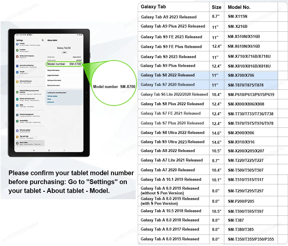 Case For Samsung Galaxy Tab A9+ A11+ A9 A11 Plus 11 inch Tablet Cover for Samsung Tab A9 A11 8.7" 2025 Rotating Leather Cover