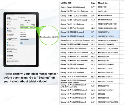 Case For Samsung Galaxy Tab A9+ A11+ A9 A11 Plus 11 inch Tablet Cover for Samsung Tab A9 A11 8.7" 2025 Rotating Leather Cover