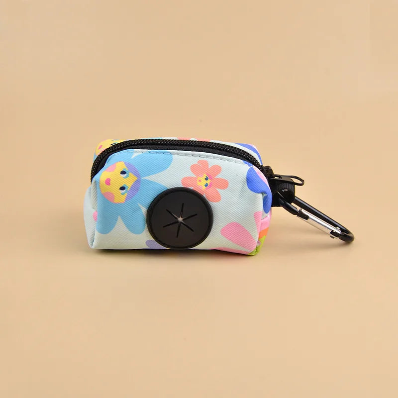 1pcs Colorful Design Dog Poo Bag Holder Dispenser Durable Use For Dog Leash Attachment (Without Poo Bag And Leash)