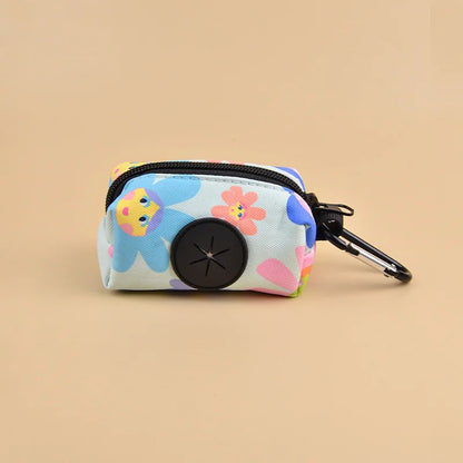 1pcs Colorful Design Dog Poo Bag Holder Dispenser Durable Use For Dog Leash Attachment (Without Poo Bag And Leash)