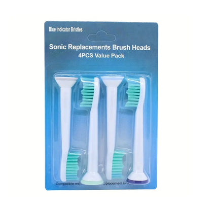 4-32pcs Electric Toothbrush Replacement Heads Compatible with Philips Sonicare Replacement Brush Heads Click-on Handles