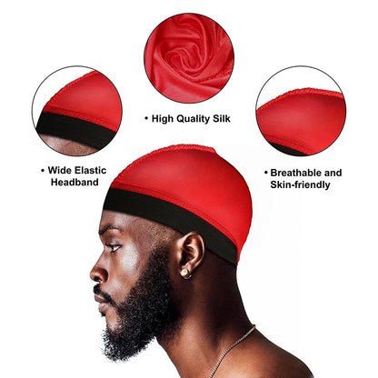 New Breathable Silky Cap Elastic 360 Wave Stretch Wig Cap Suitable For Adult Wave Dome Cap For Making Wigs