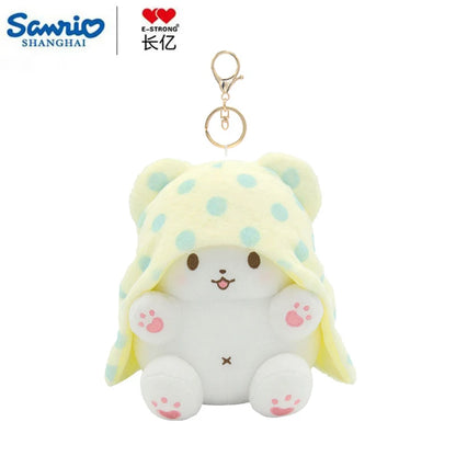 Genuine Sanrio Piano Plush Toy Hello Kitty My Melody Kuromi Cinnamoroll Cartoon Student Backpack Pendant Decoration Girl Gift