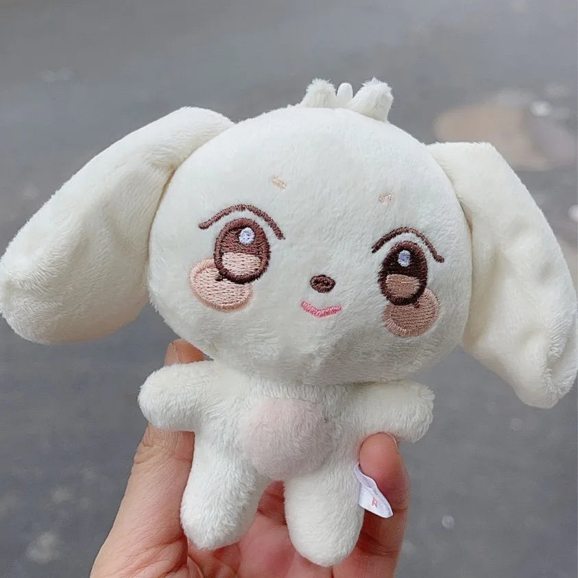 10CM Pop-up Store Doll Keychain ANITEEZ Cartoon Cute Plush Pendant Keyring Bag Accessories Kpop Yunho Yeosang Fans Gifts