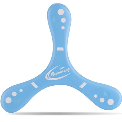 Children Soft Boomerang Oversized Thickened Three-leaf Cross Outdoor Toys Adult-kids Interactive Sports for Puzzle Decompression