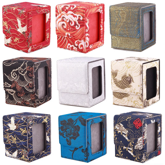 100+ Trading Card Deck Box Holder Commander Card Carrying Organiser Case MTG TCG Board Games Collectible Card Cases Gifts