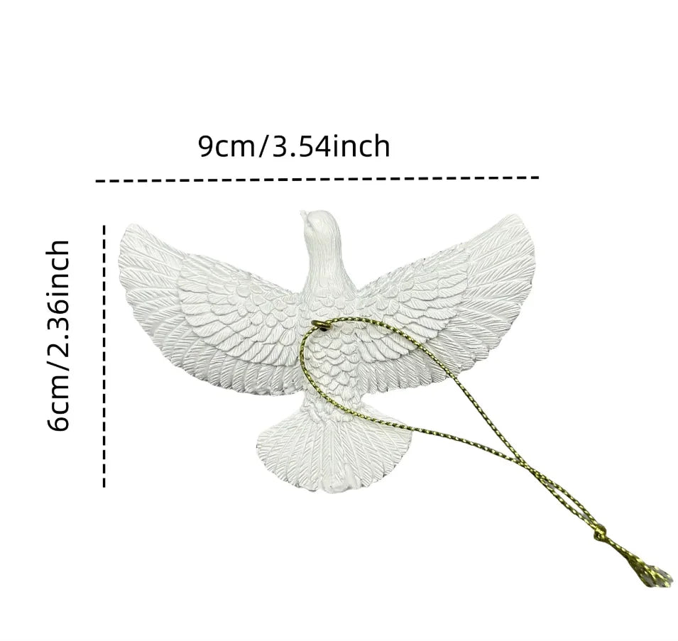 New Year Festival Ornament Doves  Style Friendship Doves - Home Alone Home Ornaments- Best Gift for Someone Special