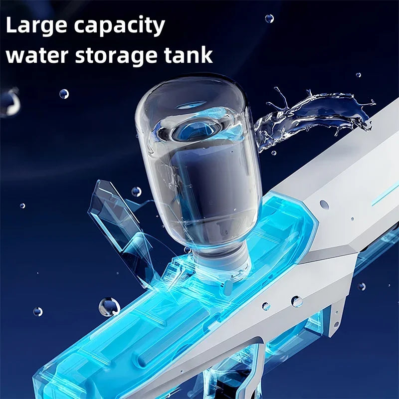 43cm Electric Water Guns For Adults Powerful Squirt Automatic Water Suction Water Blasters Summer Outdoor Beach Toy For Kid Gift