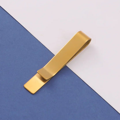 1Pcs Metal Paper Clip for Notebook Bookmark Tool Stainless Steel and Brass Material Book Paper Clips