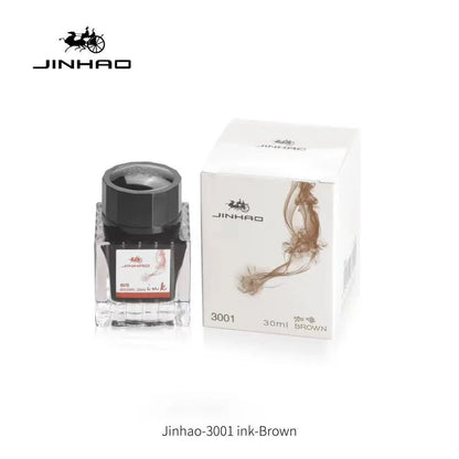 JINHAO 30ml Fountain Pen Ink Non-carbon Cartridge Refill Glass Bottled Fountain Pen Ink Stationery Office School Supplies