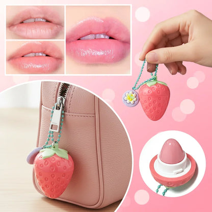 Random Shiping 1PC Strawberry Lip Gloss Lipstick Moisturizing Winter Antifreeze Anti Crack Moisturizing Lasting Lip Balm