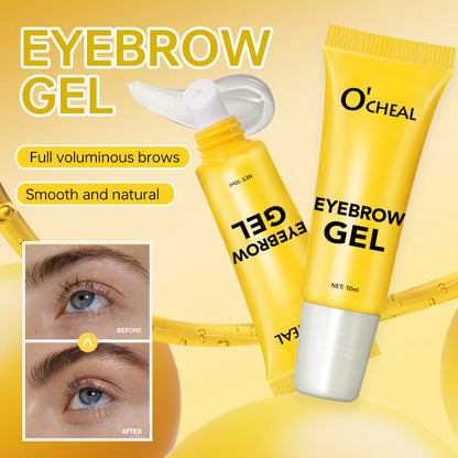 O'CHEAL 3D Eyebrow Gel Colorless Transparent Create Natural Eyebrows Quick-dry Waterproof Long-lasting Thick Full Eyebrow Makeup