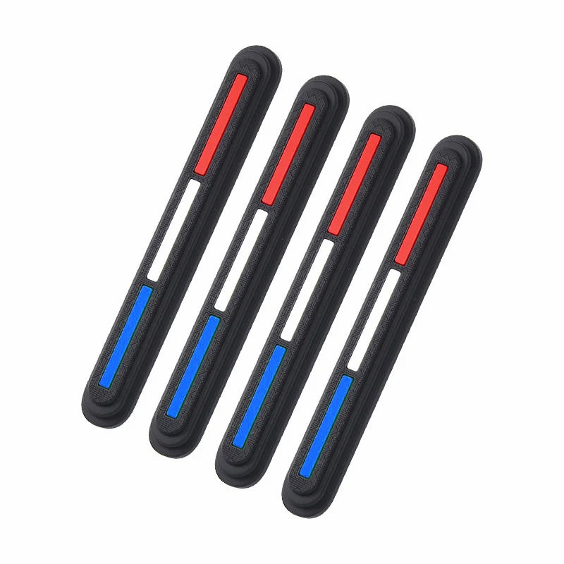 4pcs Car Rearview Mirror Door Protector Guard Edge Protector Buffer Trim Molding Protection Strip Car Auto Scratch Protector Bar