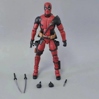 SHF X-Men Deadpool 2 Articulated Joints Moveable Action Figure Toys PVC Doll Collection Model Gift