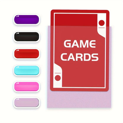 100Pcs Card Sleeves for TCG,Matte Card Sleeves for Standard Sized Trading Cards,Compatible with Magic Yugio and CCG Cards 6691