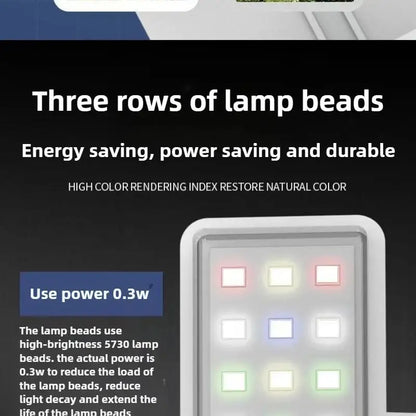 Aquarium USB LED Fish Tank Light Energy Efficient Waterproof Clip on Aquarium Lighting for Aquatic Plants and Small Tanks