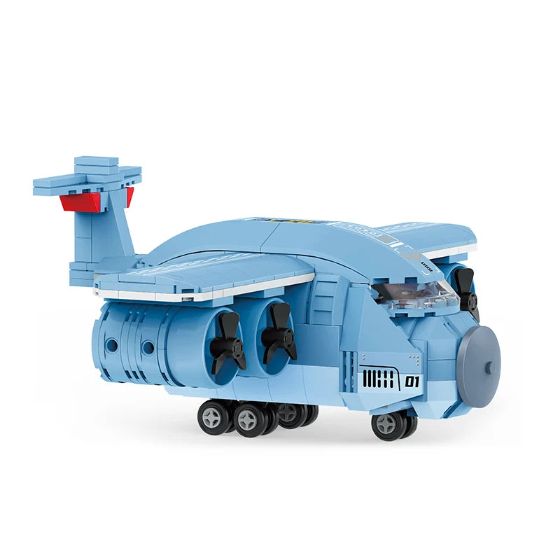 KNEW BUILT Fighter Jet Mini Building Block Toy Set for Kids Boy Adult Beginner Military Plane Airplane Pirate Transporter Brick