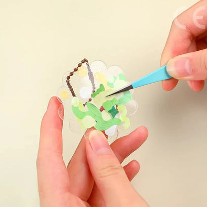 2pcs Tweezers Creative Macaroon Color Clip for DIY Decroative Journal Diary Scrapbook Sticker Tool Back To School Student Supply