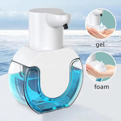 New Wall Mounted Automatic Soap Dispenser Foam Smart Hand Washing Machine 500ml Liquid Rechargeable Bathroom Induction Sensor