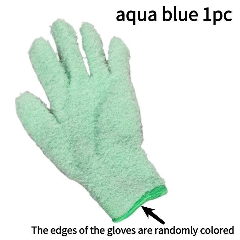 1pc Microfiber Dusting Gloves-Stretchable & Breathable Cleaning Gloves,Non-Waterproof for Cars, Boats, RVs, Pools, Home, Kitchen