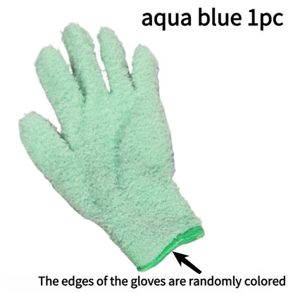 1pc Microfiber Dusting Gloves-Stretchable & Breathable Cleaning Gloves,Non-Waterproof for Cars, Boats, RVs, Pools, Home, Kitchen