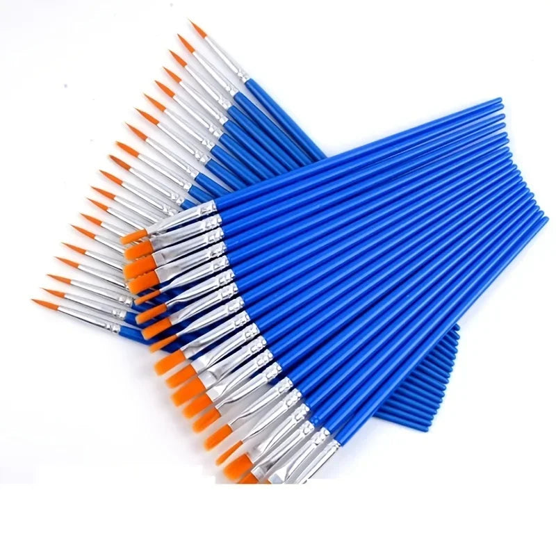 10/20/30pcs Painting Brushes For Painting Handcraft Arts And Craft For Artistic Multifunction Hook Line Painting Equipment