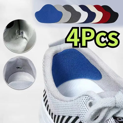 4/6 PCS Shoe Repair Patches, Heel Protector Pads, Anti-Wear Hole Fixing, Self-Adhesive Repair Patches, Insole Foot Care Liner