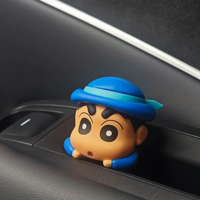 New Crayon Shin-Chan Blind Box Animation Figurine Hippers Mobile Phone Car Decoration Figurine Pendant Gift Anime Periphera Gift