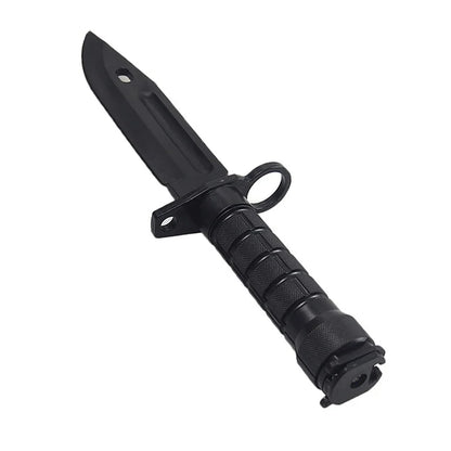 M9 Model Tactical Rubber Knife CS Game Training Outdoor Multi Tool Plastic Bayonet Army Fan Collect Gift Toy