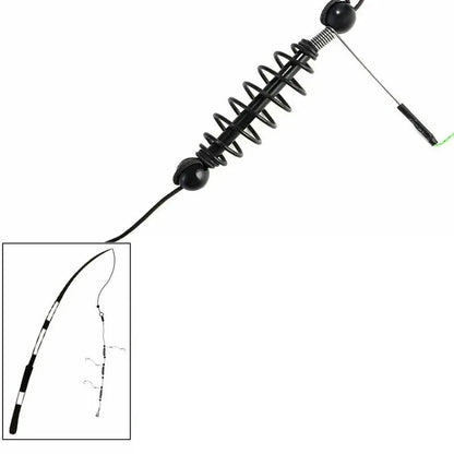 1pc Fishing Hook Artificial Lure Bait Cage Set Fish Feeder Baitholder Anzol Peche Catfish Jig Carp Fishing Tackle Barbed Hook
