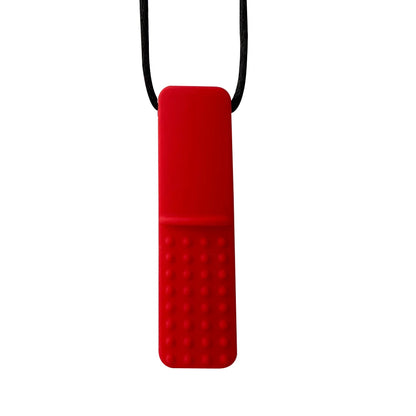 1pcs Silicone Teether Kids Chew Necklace Sensory Chewy Pendant Oral Motor Toys Therapy Tools for Autism ADHD Children's Goods