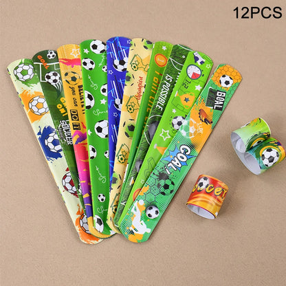 Soccer Party Favors Football Theme Bracelets Keychain Pin Ball Maze Game Toys Kids Birthday Party Pinata Fillers Christmas Gift