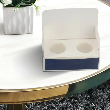 1 Set Coin Storage Stamp Holder Square Cardboard Case Coin Album Collection Coin Holders Flip Clip Coin Capsules Cover Storage