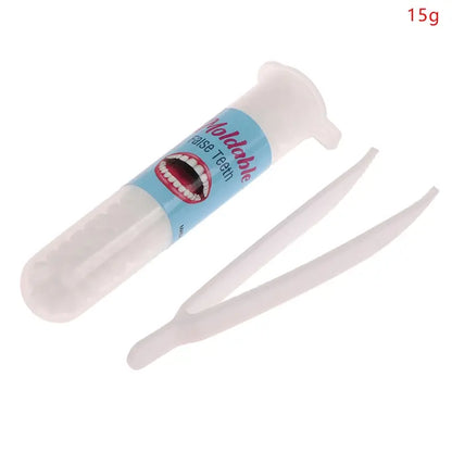Resin 10g/15g/20g Teeth And Gaps FalseTeeth Solid Glue Temporary Tooth Repair Kit Denture Adhesive Teeth Whitening Tooth Beauty