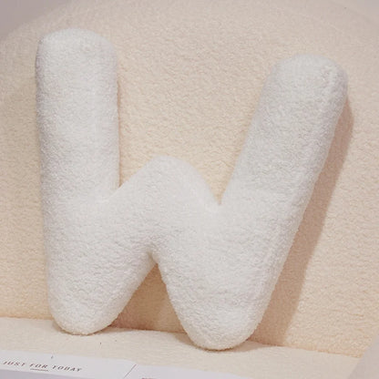 Cozy English Letters Pillow Sofa Cushion Living Room Decor 26 Letter Stuffed Doll Toy Kids Pillow Teaching Words Game Kid Toy