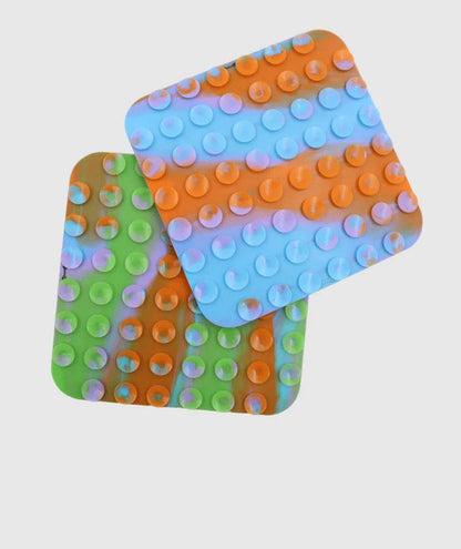 Pet Lick Silicone Mat Pet Slow Food Plate Dog Bathing Distraction Silicone Dog Sucker Food Training Dog Feeder Supplies for Dogs