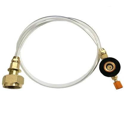 Europe Camping Gas Tank Refill Adapter Outdoor Cylinder Filling Adapter Gas Tank Furnace Connector Accessories