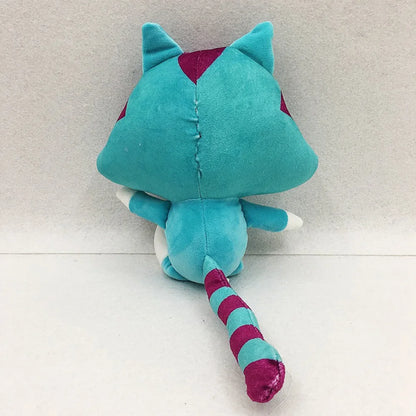 25cm 7-piece Gabby doll house plush toy cartoon stuffed animal mermaid cat mermaid plush doll children's Christmas gift