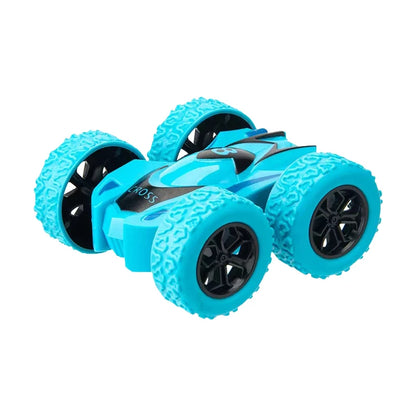 4pcs/2pcs/1pc double-sided inertia stunt rolling toy car - high playability, double-sided playability