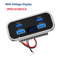 2 QC PD With LED