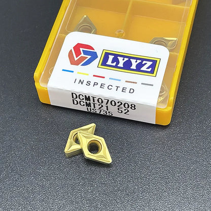 DCMT070204 DCMT070208 DCMT11T304  DCMT11T308 arbide inserts Internal Turning tool