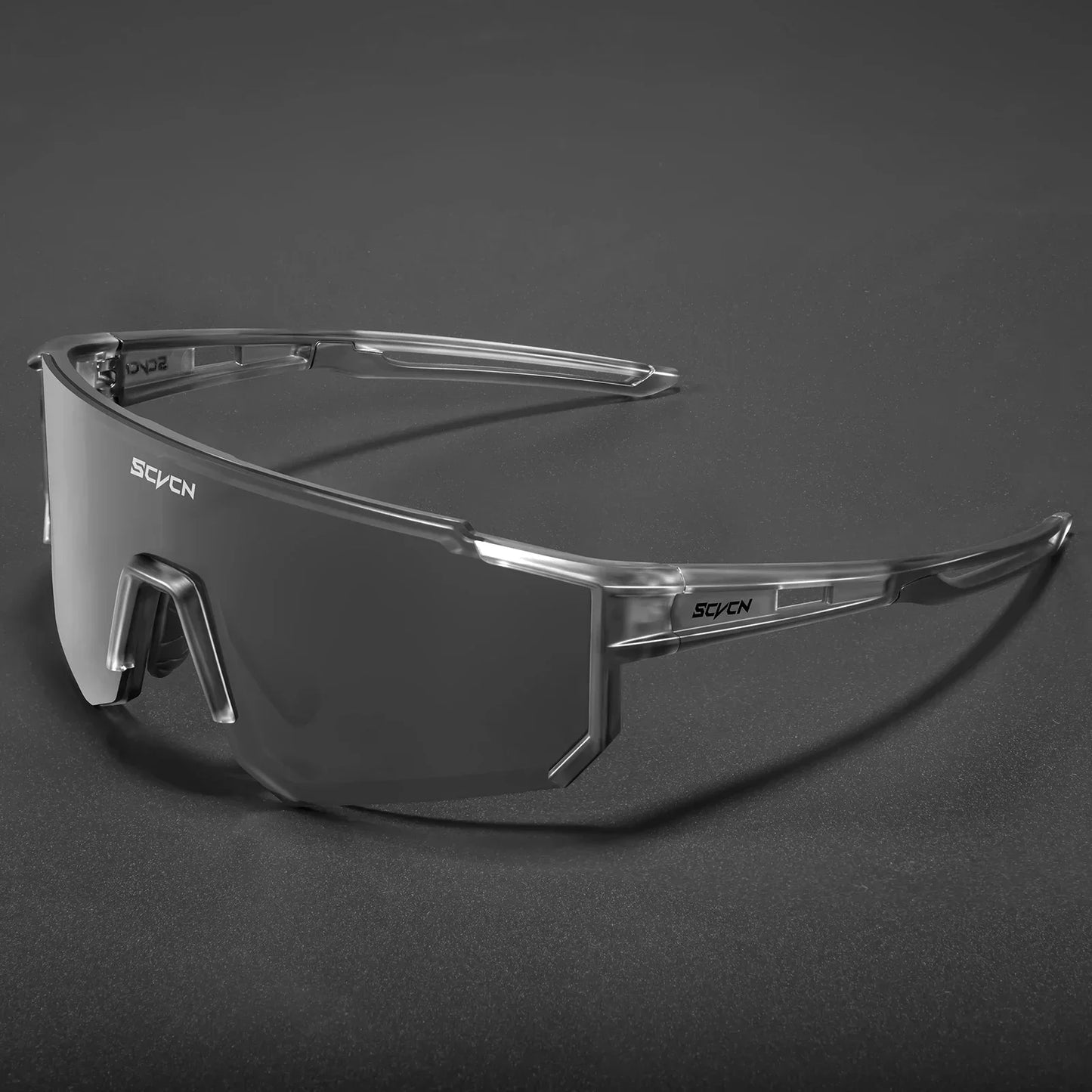 SCVCN Outdoor Cycling Sunglasses Men MTB Driving Bike Glasses Sports Climbing Hinking Eyewear Glasses Women MTB UV400 Goggles