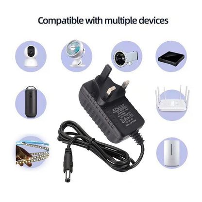 AC 110-240V DC 12V 1A 2A 3A 5A 6A 8A Universal Power Adapter Supply EU/US/UK/AU Charger adaptor for LED Light Strips CCTV