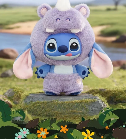 NEW Disney Stitch Wild Animal Series Blind Box Plush Dolls Pendant Cute Doll Ornament Mystery Box Surprise Toys Gifts