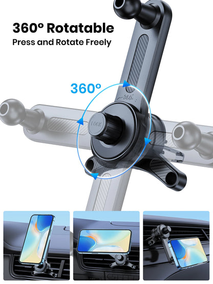 TOPK Magnetic Car Phone Holder for Magsafe Phone Mount ,Air Vent Car Phone Holder,Car Cradle for iPhone 15/14/13/12 Series