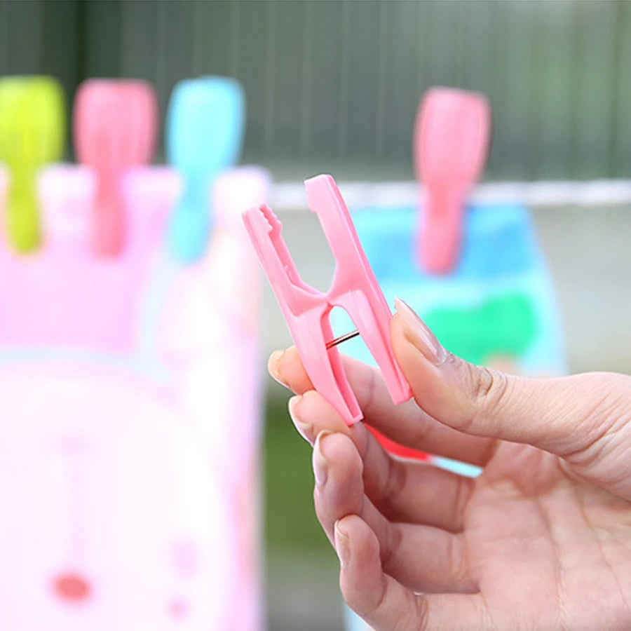 80/40/20PCS - Clothes drying clip, sock clip, windproof clip - suitable for drying clothes, socks, blankets, etc