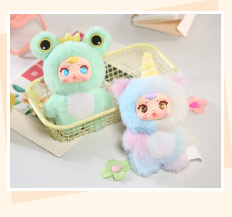 New Cute Milk Candy Keychain Mysterious Blind Box Car Key Decoration Backpack Pendant gift Doll A Birthday Present Blind Box