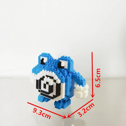 75 Style Building Blocks Assembly Anime Picachu Charizard Doll Blastoise Bulbasaur Gengar Bricks Figures Toy for Kid Gift
