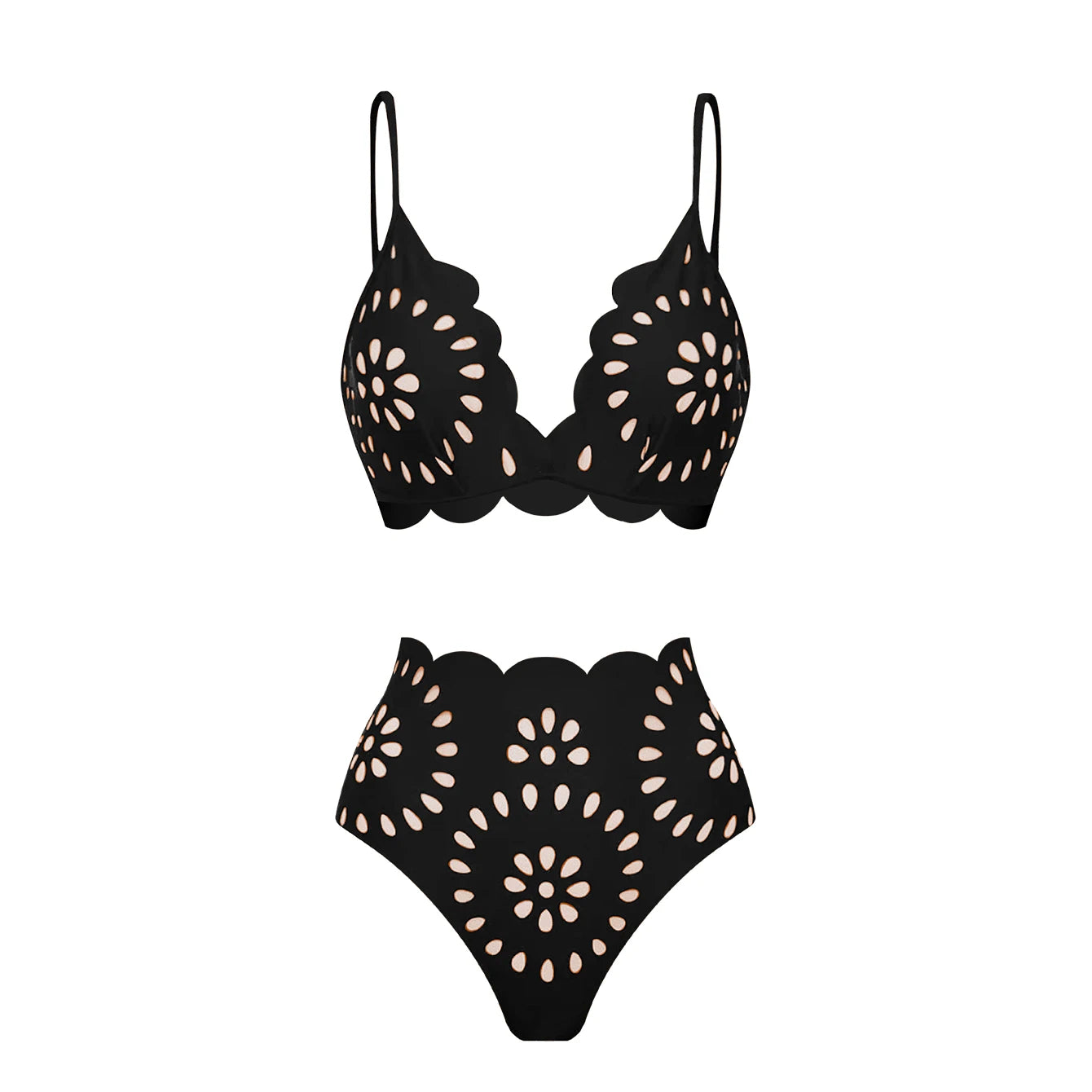 2026 New Sexy Ruffle Bikini Set Printed Brazilian Biquini Women Swimwear Skirt Bathing Suit Girls Summer Beachwear Dress