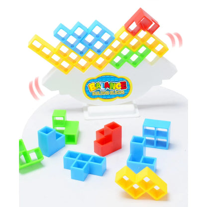 Stacking Game Dinosaur building blocks party game toy Stacked High Tetris Block Desktop Balance Block Stacked Puzzle Board Game